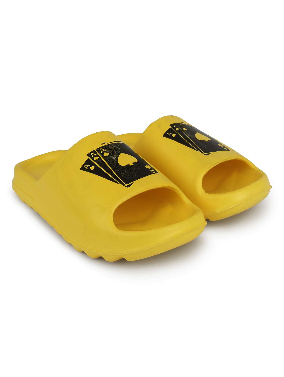 yellow croslite slip on flip flops - 19010380 -  Standard Image - 2