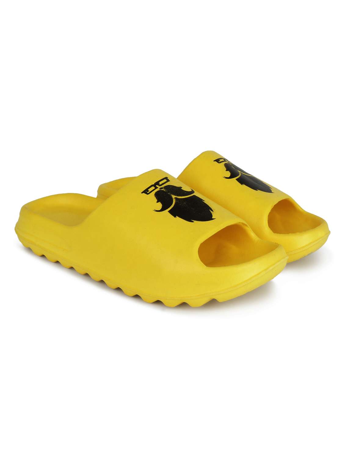 yellow croslite slip on flip flops - 19010385 -  Standard Image - 2