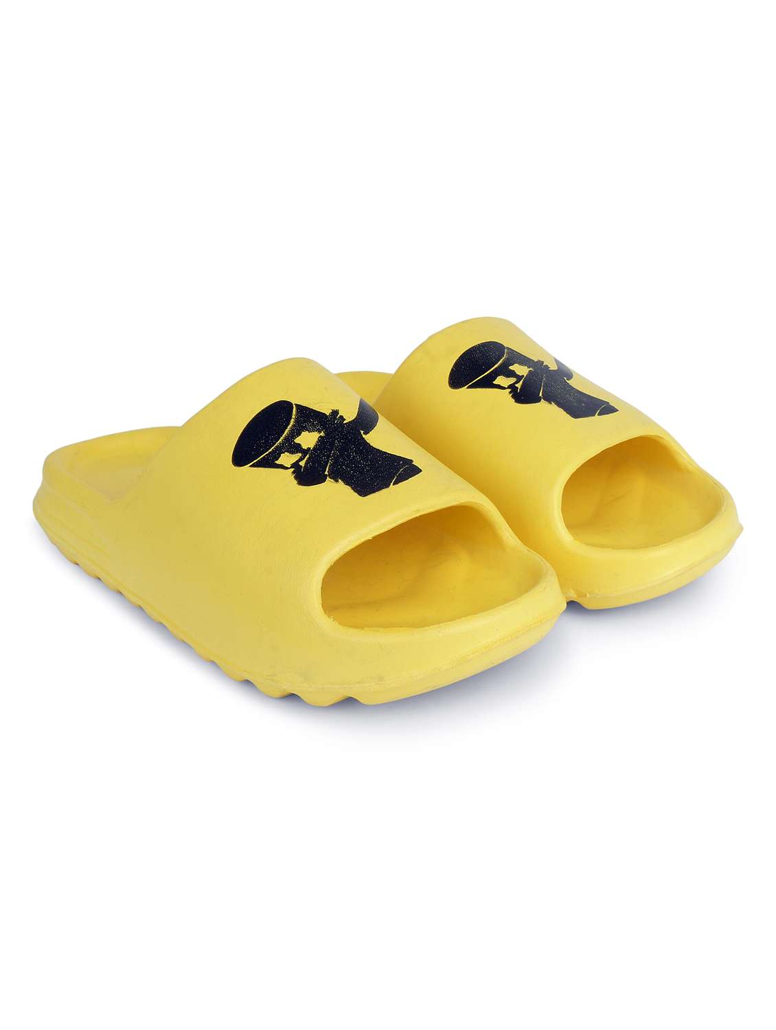 yellow croslite slip on flip flops - 19010395 - Standard Image - 2