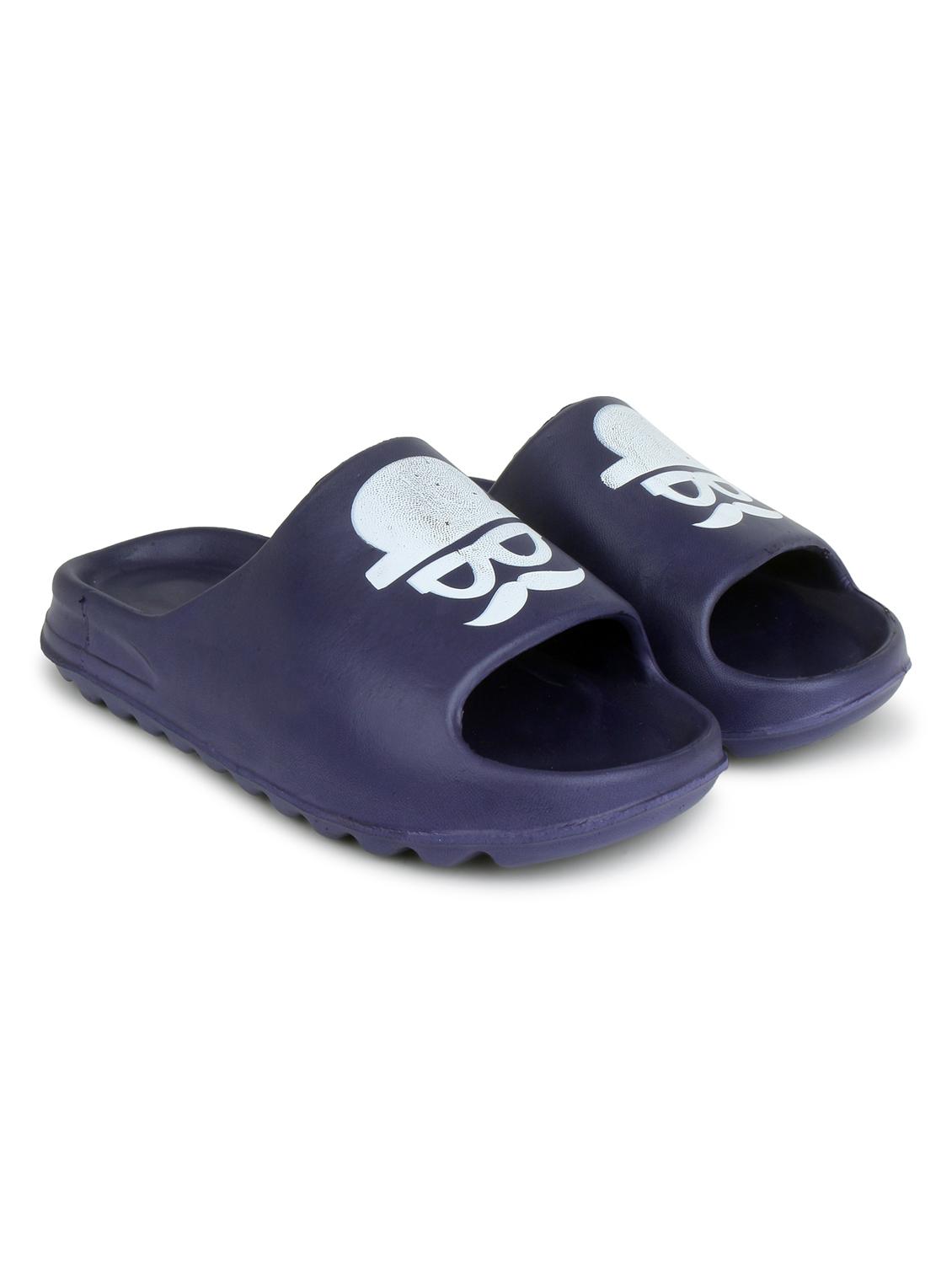 blue croslite slip on flip flops - 19010401 - Standard Image - 2