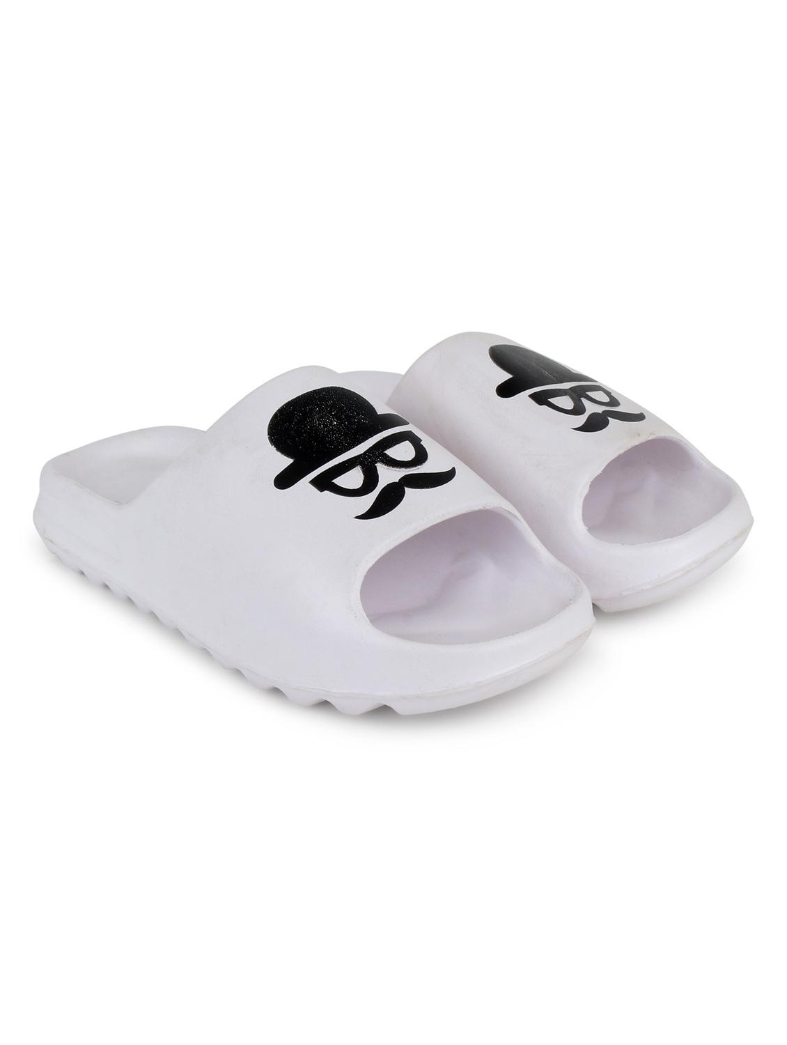 white croslite slip on flip flops - 19010403 - Standard Image - 2