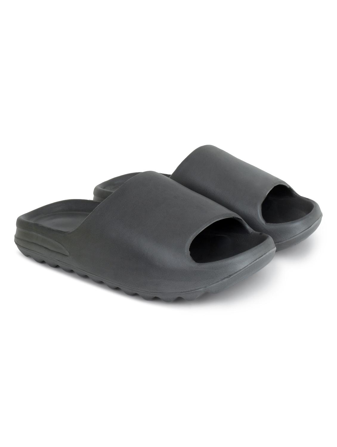 grey croslite slip on flip flops - 19010407 - Standard Image - 2