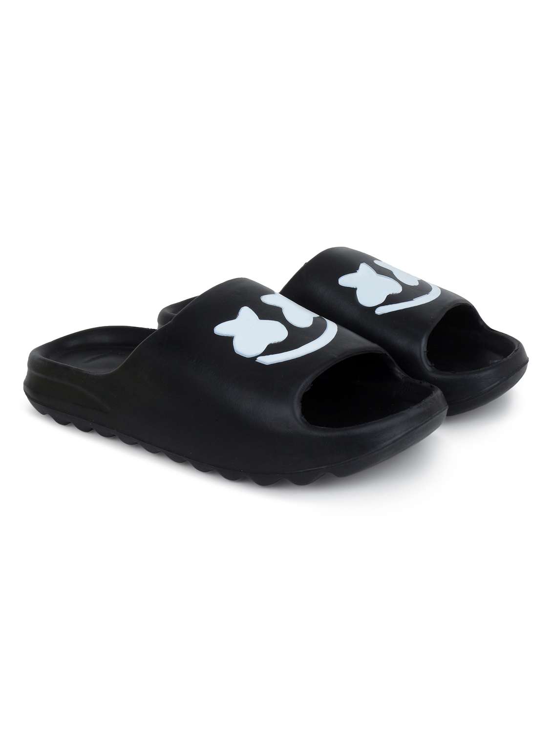 black croslite slip on flip flops - 19010410 -  Standard Image - 2