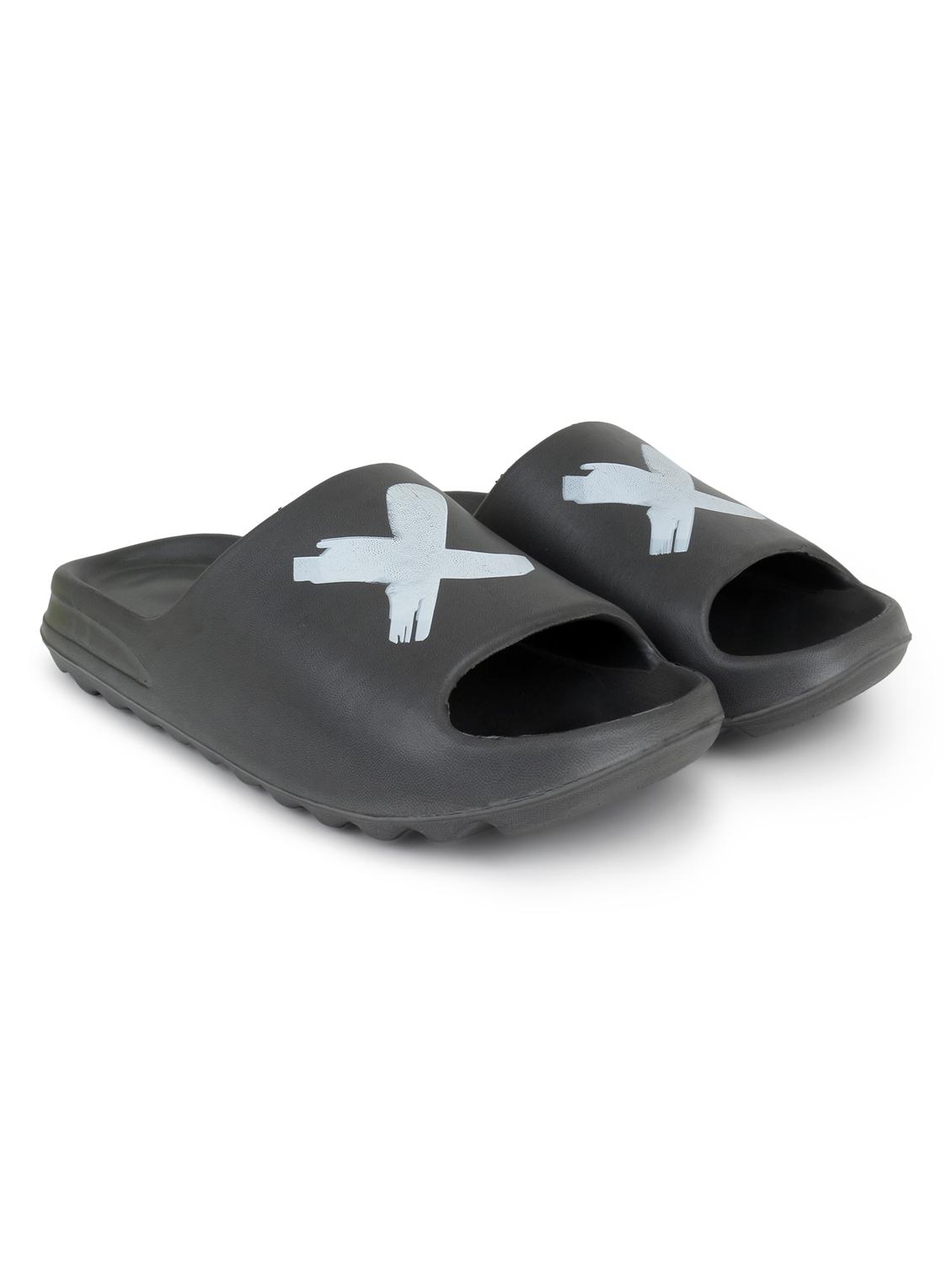 grey croslite slip on flip flops - 19010437 - Standard Image - 2