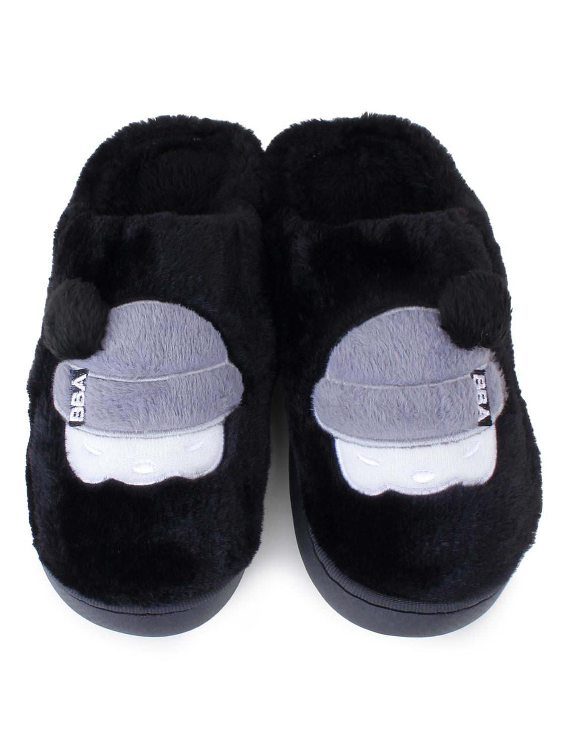 black slip on flip flop - 19020865 - Standard Image - 2