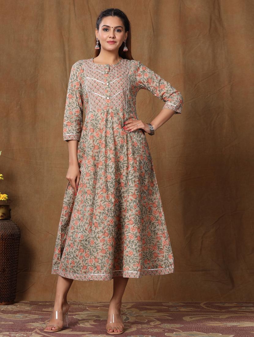 women's flared kurta - 19039196 - Zoom Image - 0