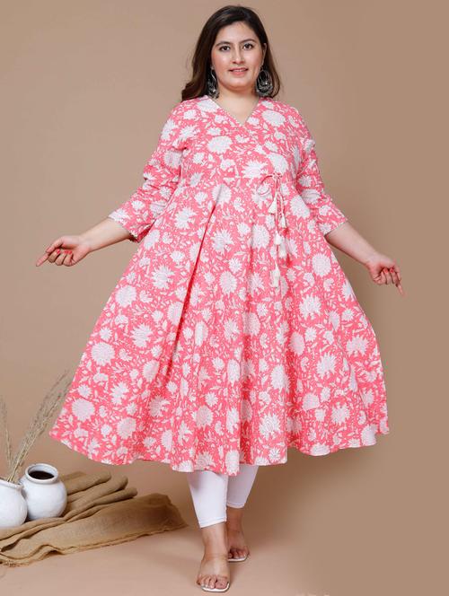 women's angrakha kurta - 19039328 - Standard Image - 0