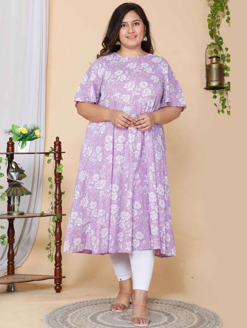 women's flared kurta - 19039330 -  Standard Image - 0