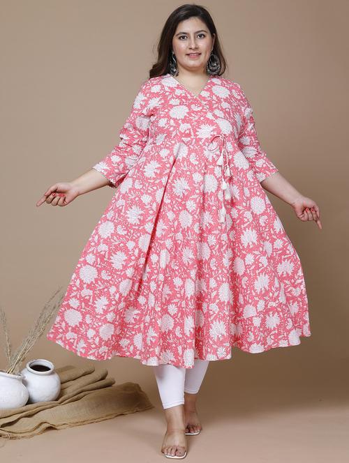 women's angrakha kurta - 19039386 -  Standard Image - 0