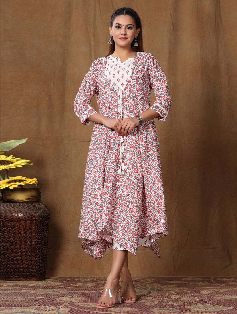women's kurta with jacket kurta - 19039589 -  Zoom Image - 0