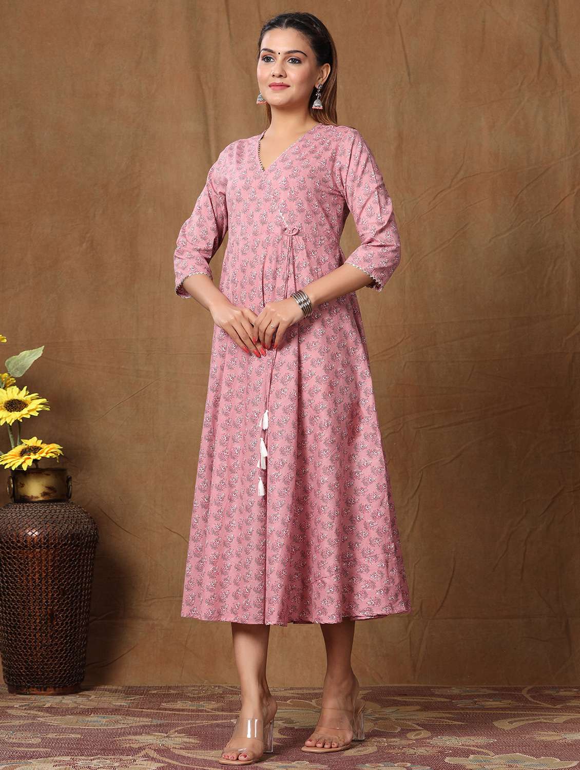 Women's Angrakha Kurta