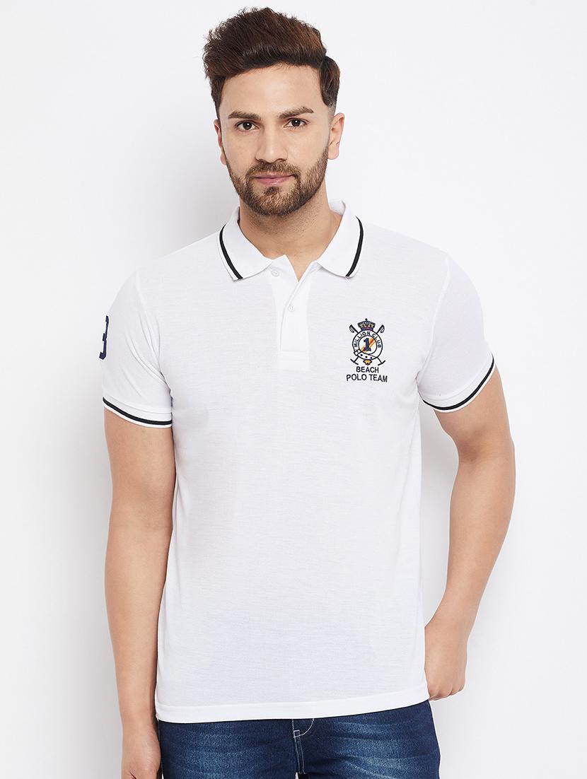 pack of 2 solid polo t shirts - 19082006 - Standard Image - 2