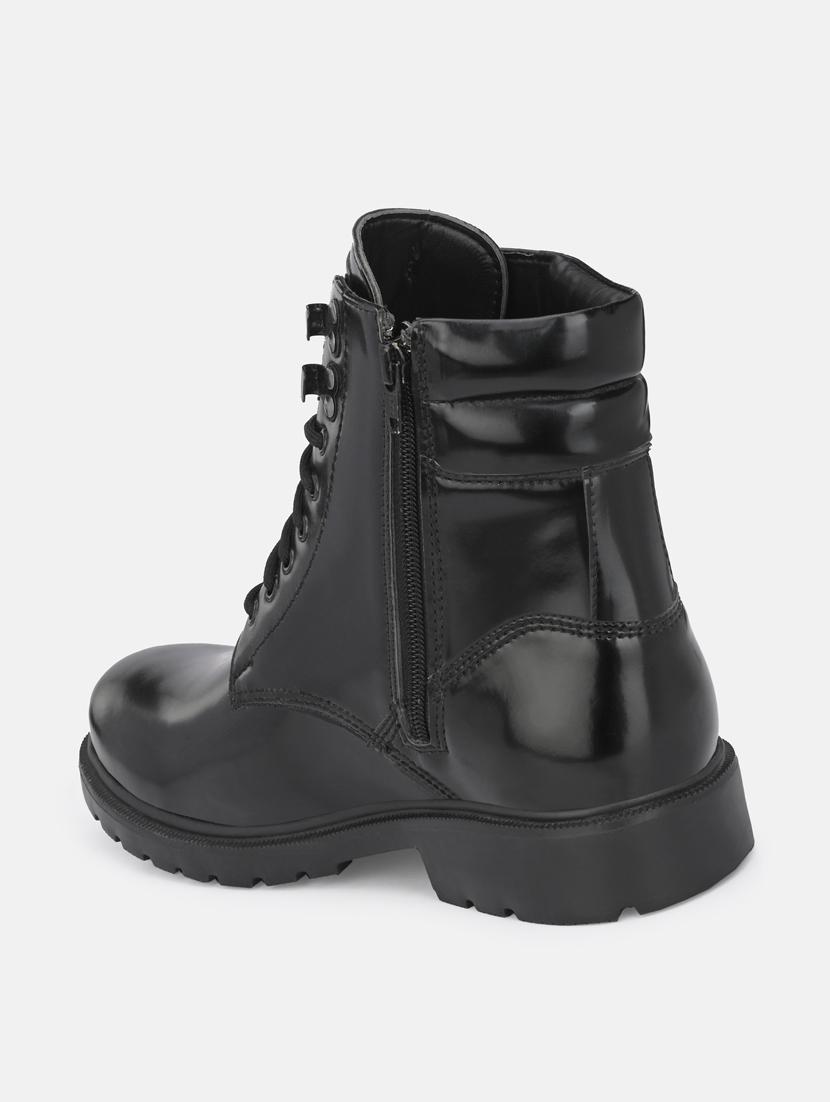 men black lace up boots - 19082601 - Standard Image - 2