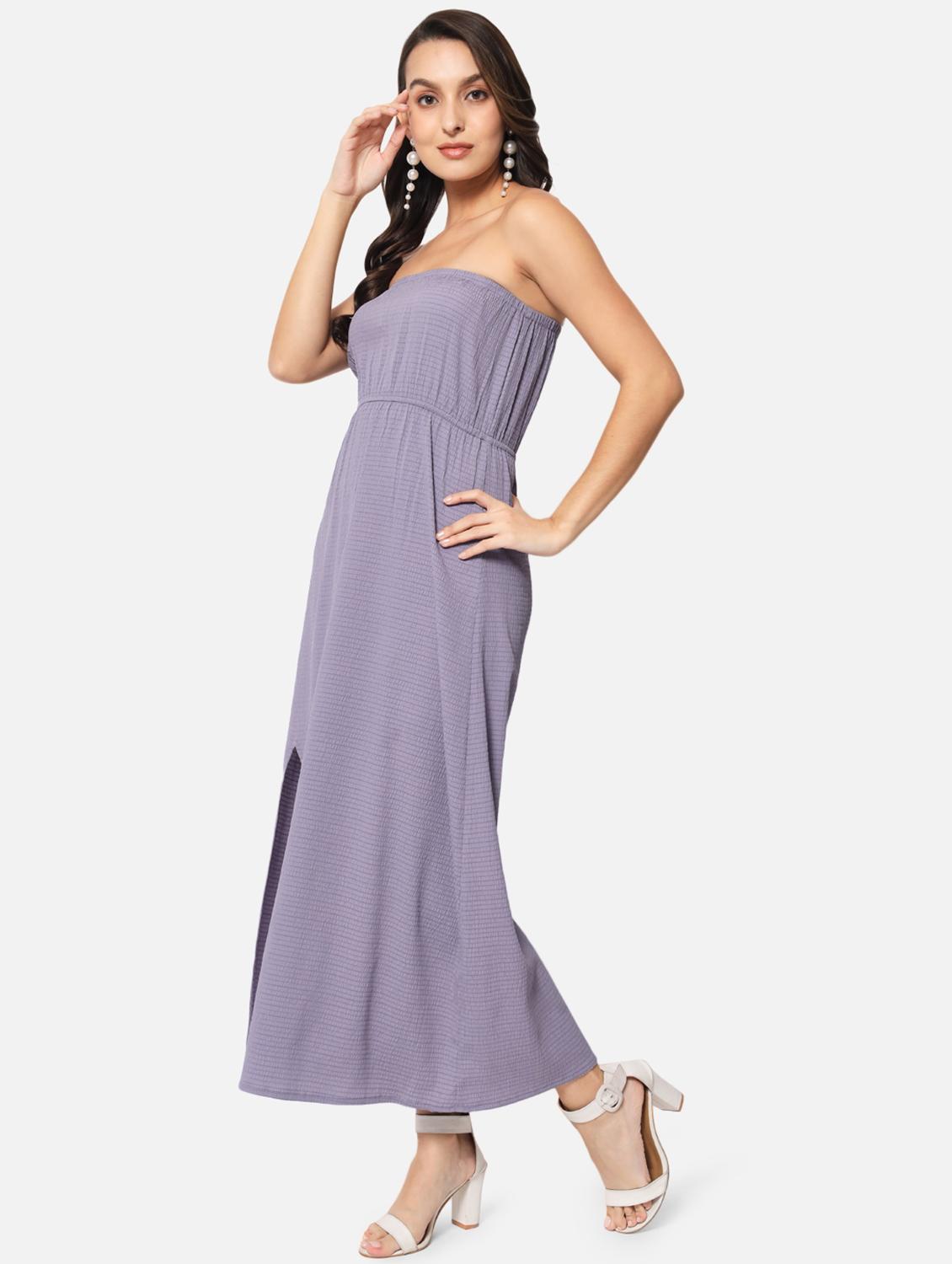 women's tube solid dress - 19082698 - Standard Image - 2