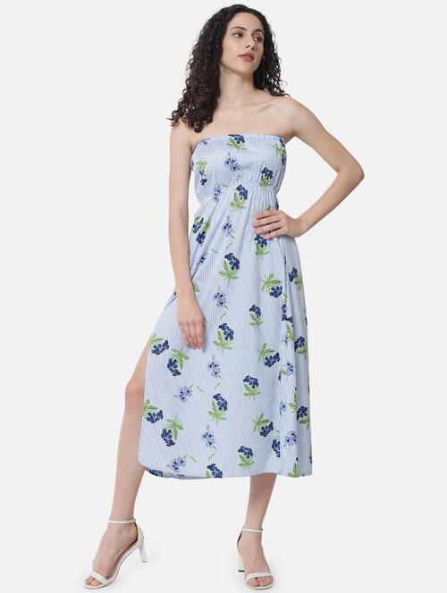 women's tube floral dress - 19082706 -  Standard Image - 0