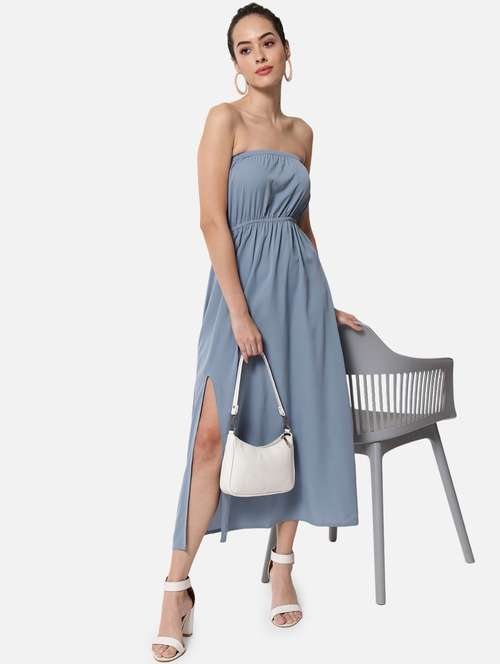 women's tube solid dress - 19082713 -  Standard Image - 0