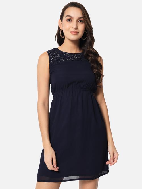 women's printed dress - 19082720 - Standard Image - 0