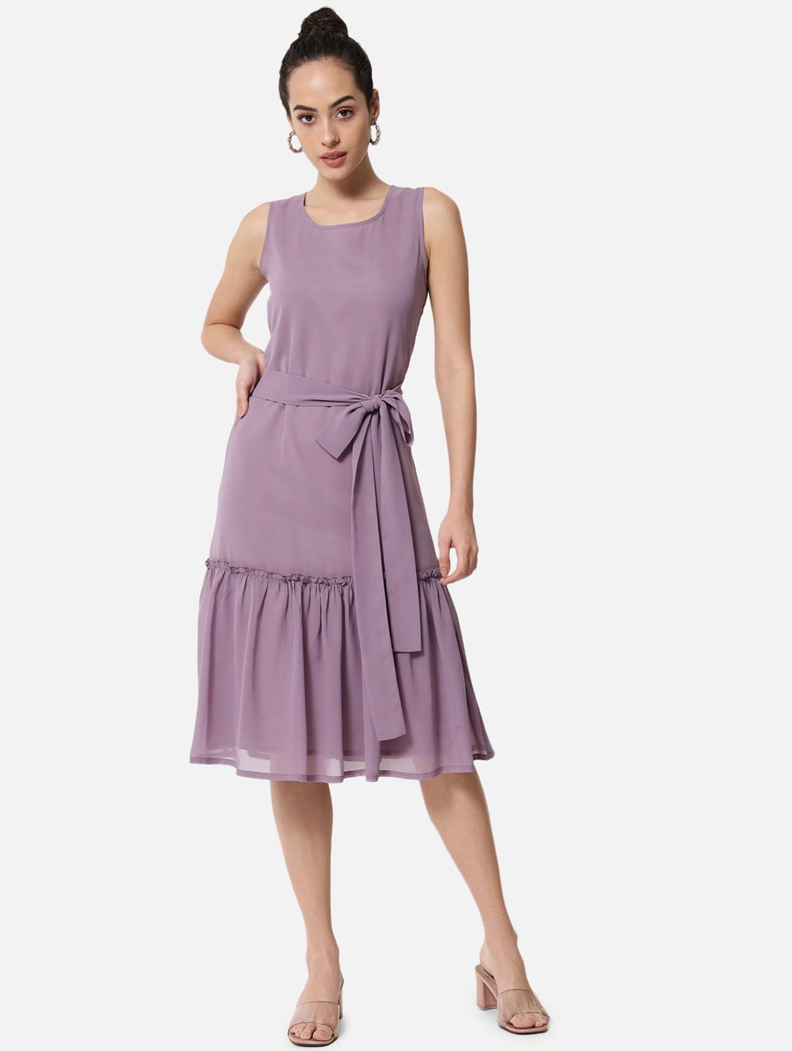 women's solid dress - 19082818 - Standard Image - 2