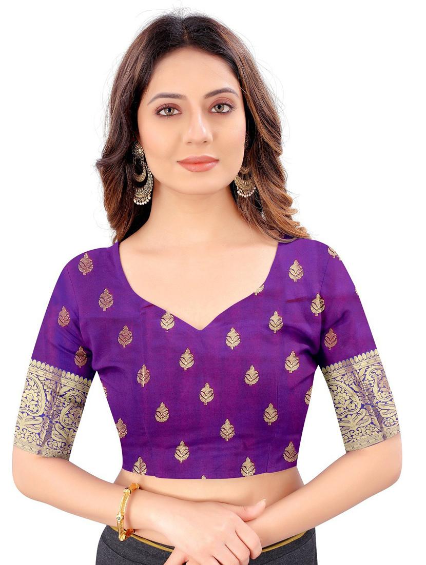 red georgette set saree with blouse - 19082945 - Standard Image - 2