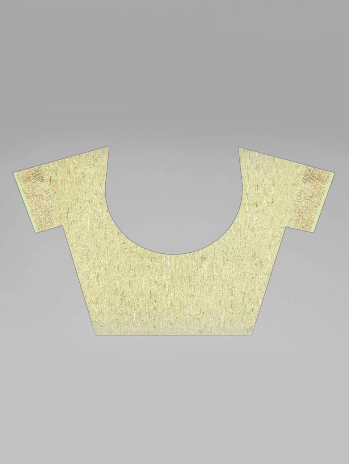 self design zari work woven saree with blouse - 19083108 - Standard Image - 2