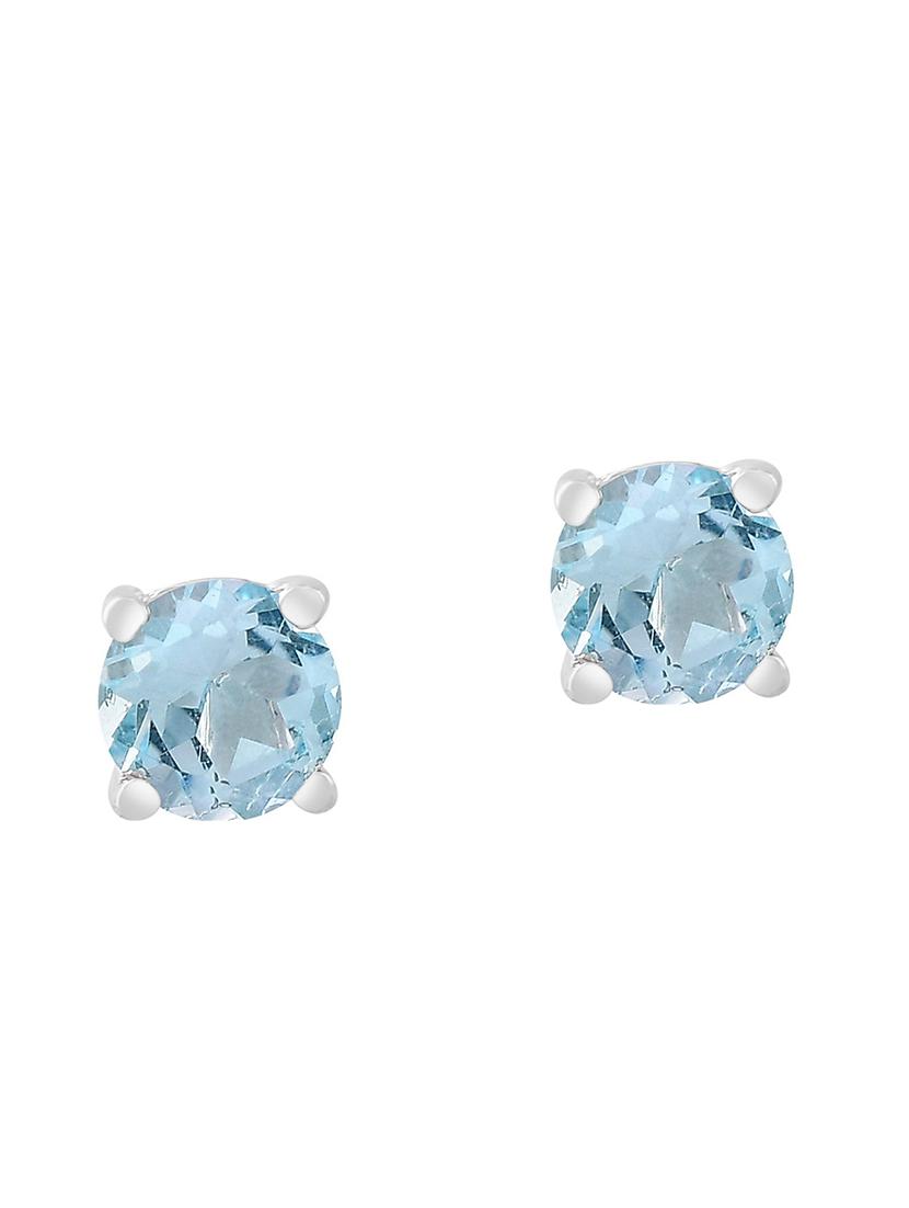 silver plated stud earring - 19085295 - Zoom Image - 0
