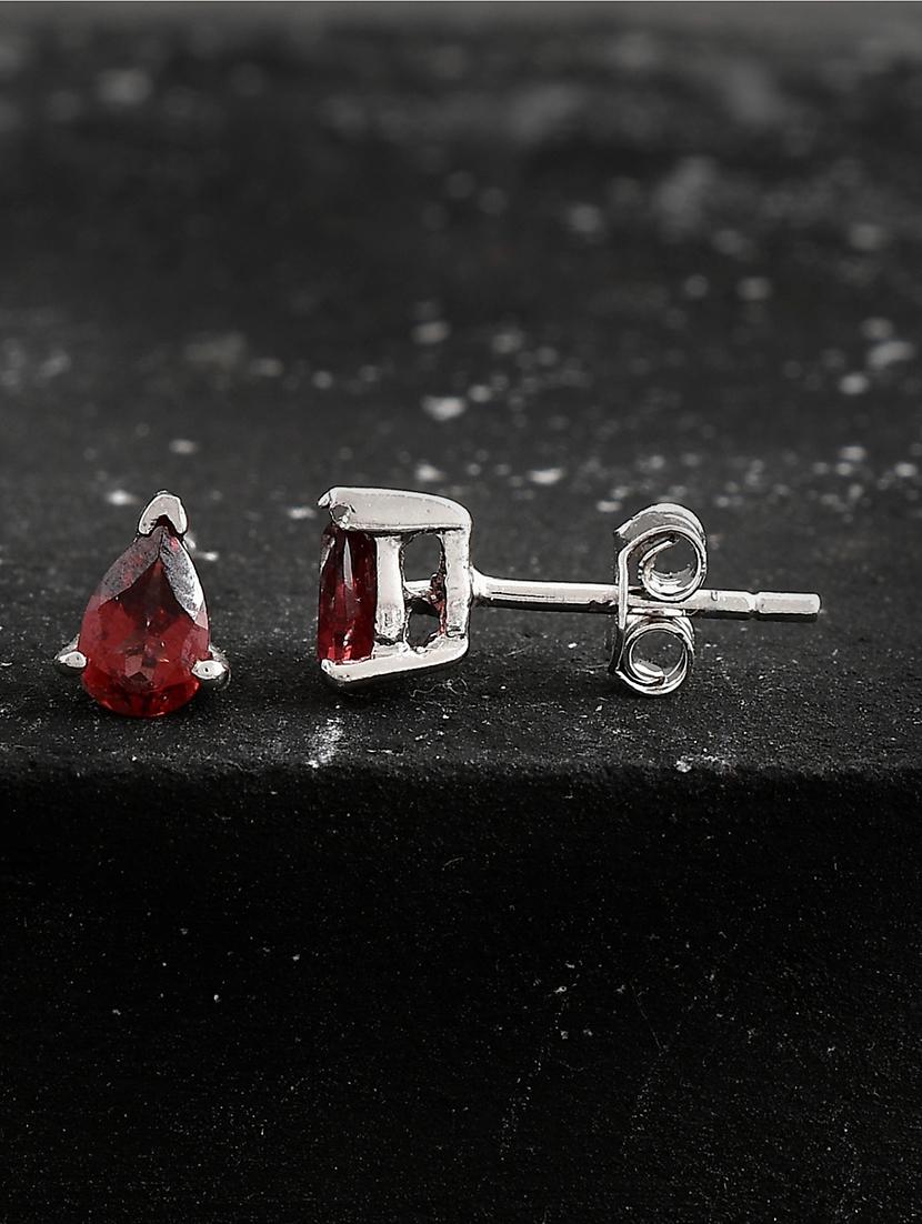 silver plated stud earring - 19085296 - Zoom Image - 0