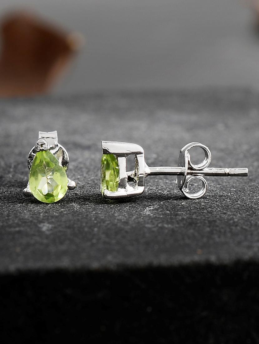 silver plated stud earring - 19085297 - Zoom Image - 0
