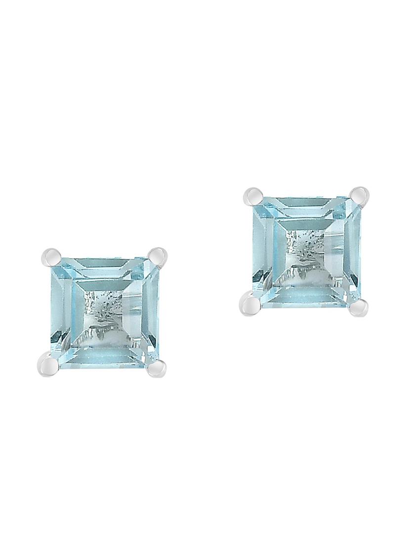silver plated stud earring - 19085338 - Zoom Image - 0
