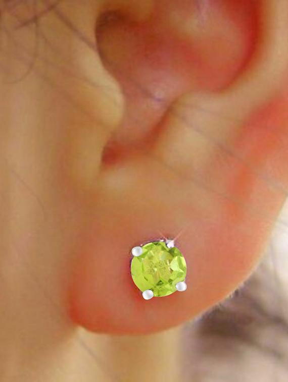 multi colored metal studs earring - 19085362 - Standard Image - 2