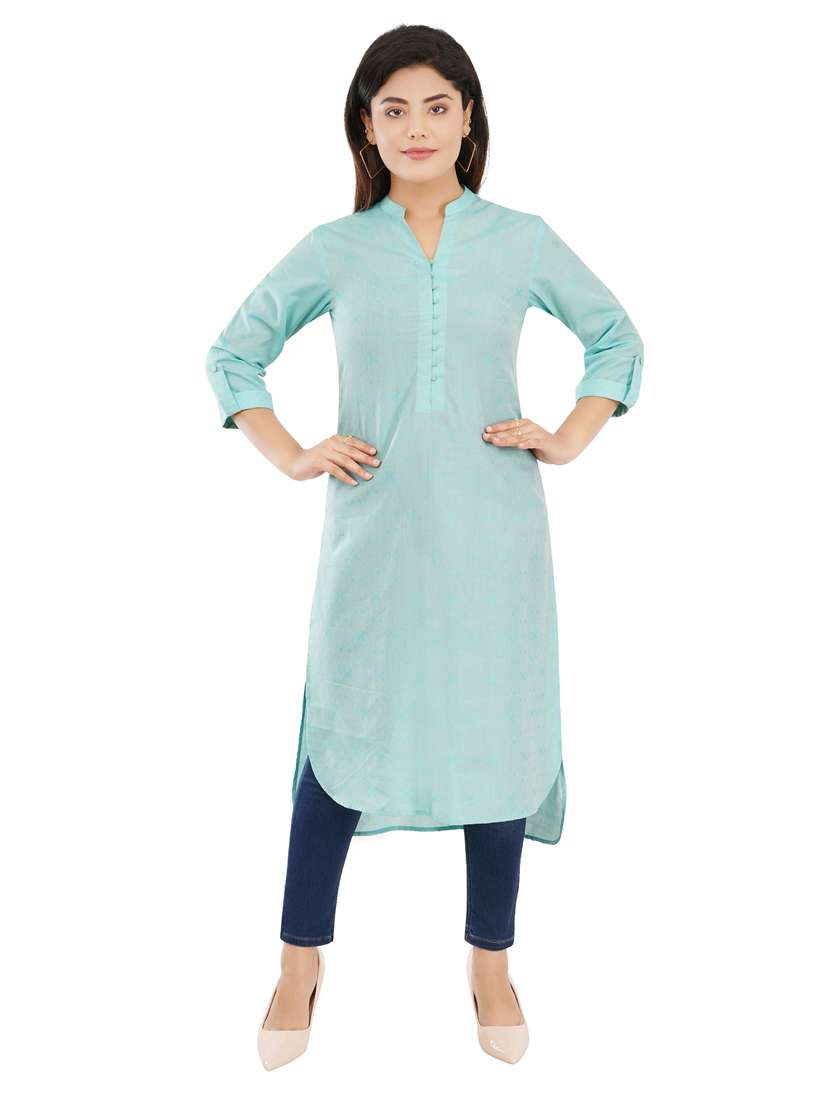 women's high-low kurta