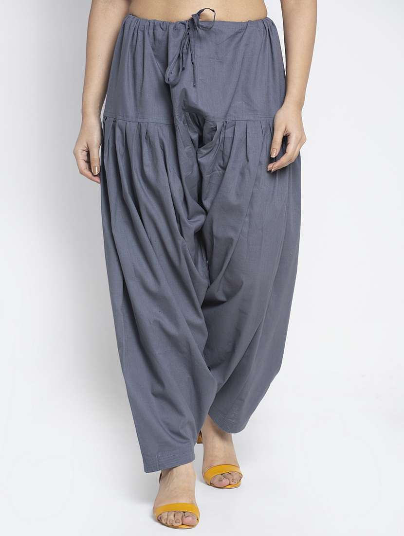 mid rise solid salwar 