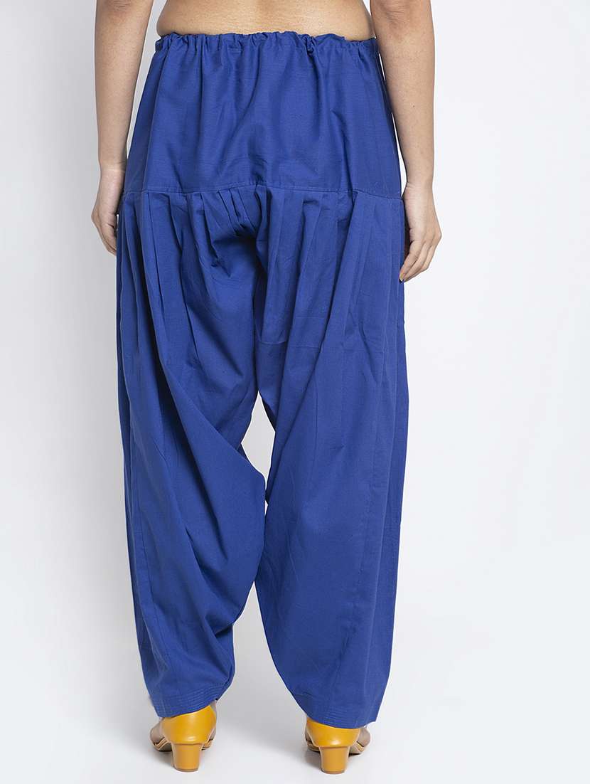 mid rise solid salwar - 19085749 - Standard Image - 2