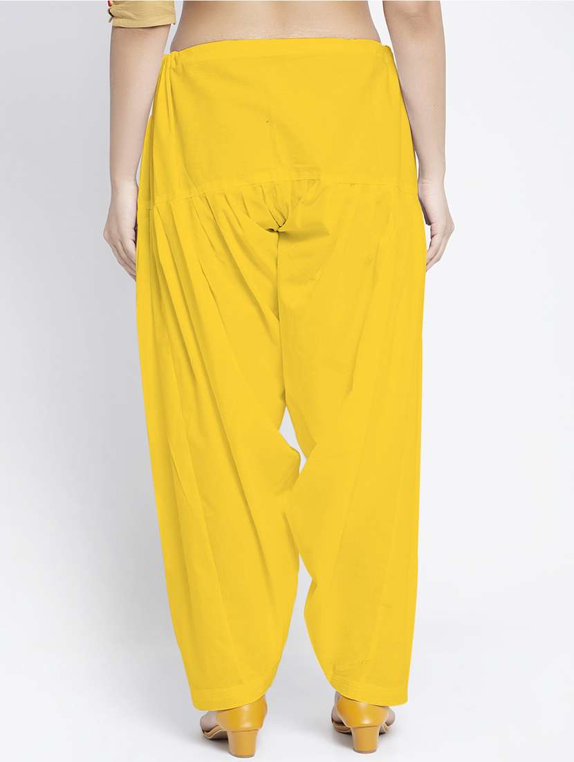 mid rise solid salwar - 19085750 - Standard Image - 2