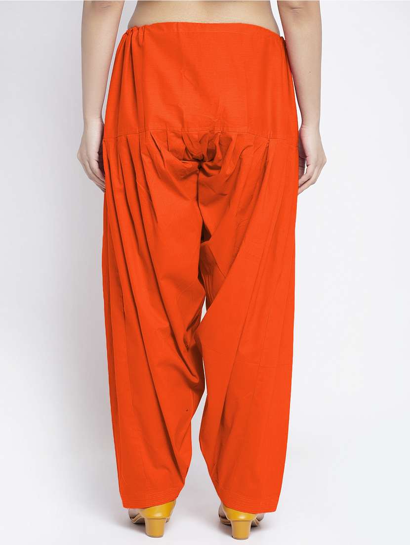 mid rise solid salwar - 19085752 - Standard Image - 2