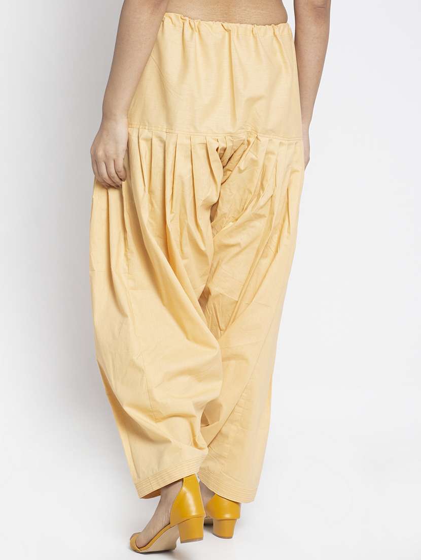 mid rise solid salwar - 19085753 - Standard Image - 2