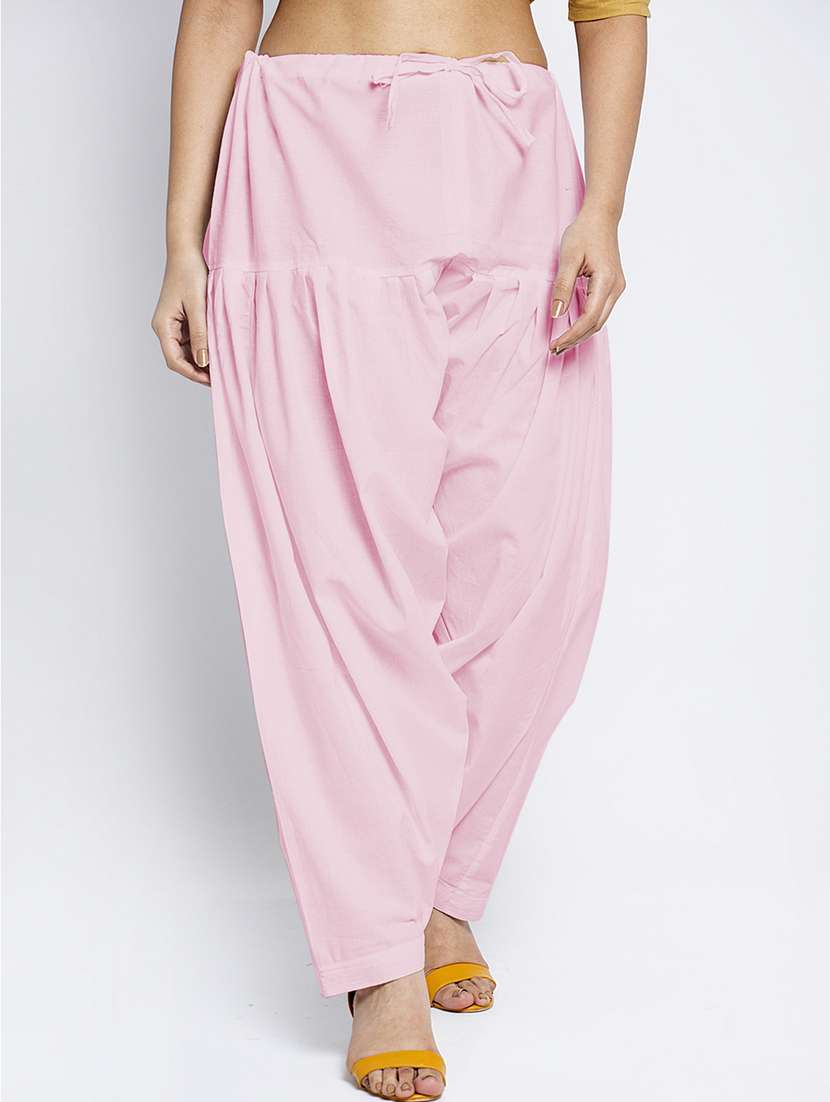 mid rise solid salwar  - 19085754 -  Zoom Image - 0