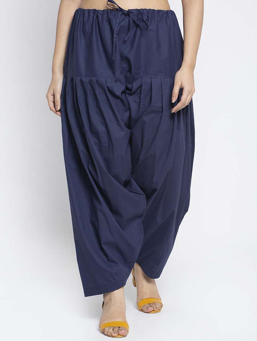 mid rise solid salwar 