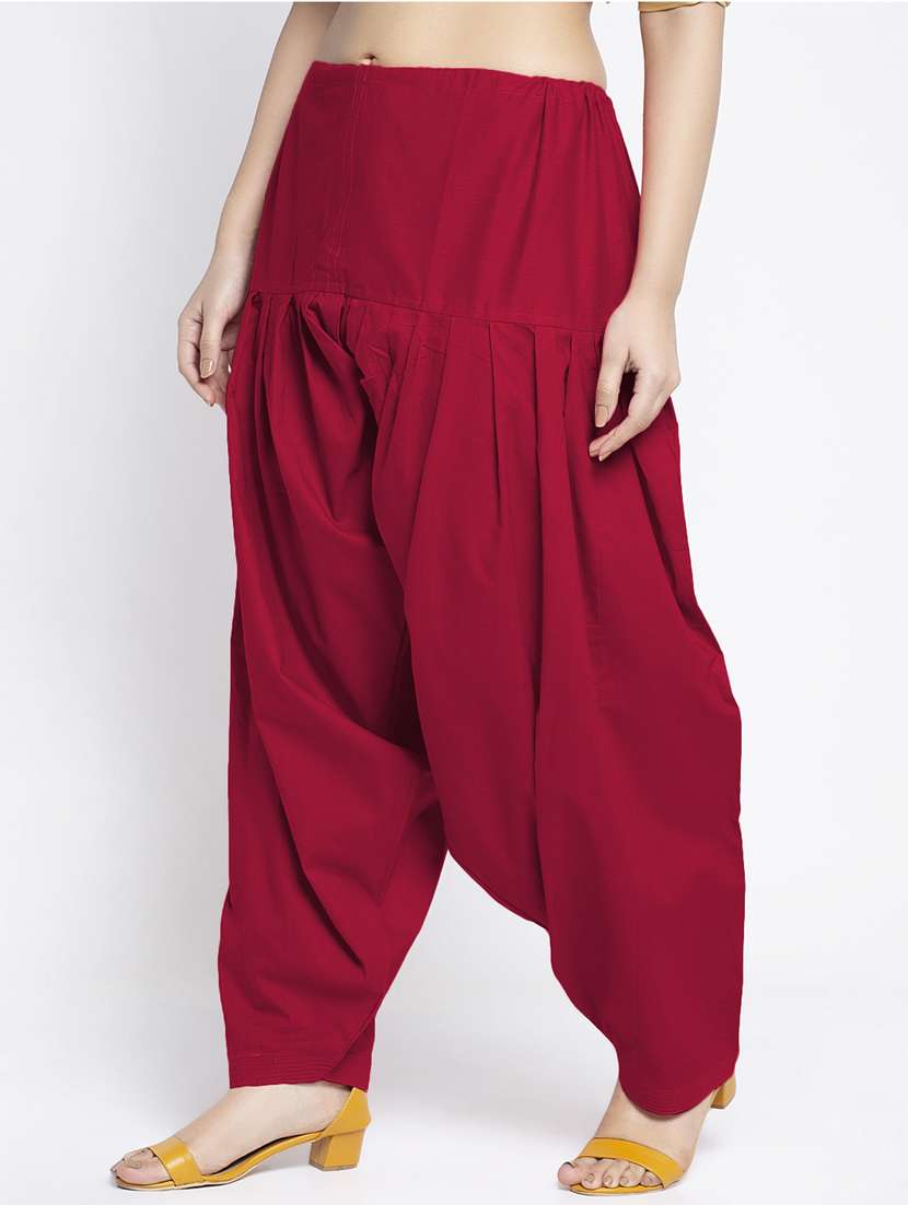 pack of 2 mid rise solid salwar - 19085775 - Standard Image - 2