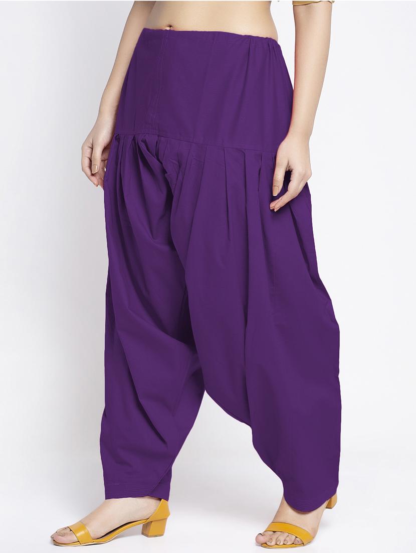 pack of 2 mid rise solid salwar - 19085777 - Standard Image - 2