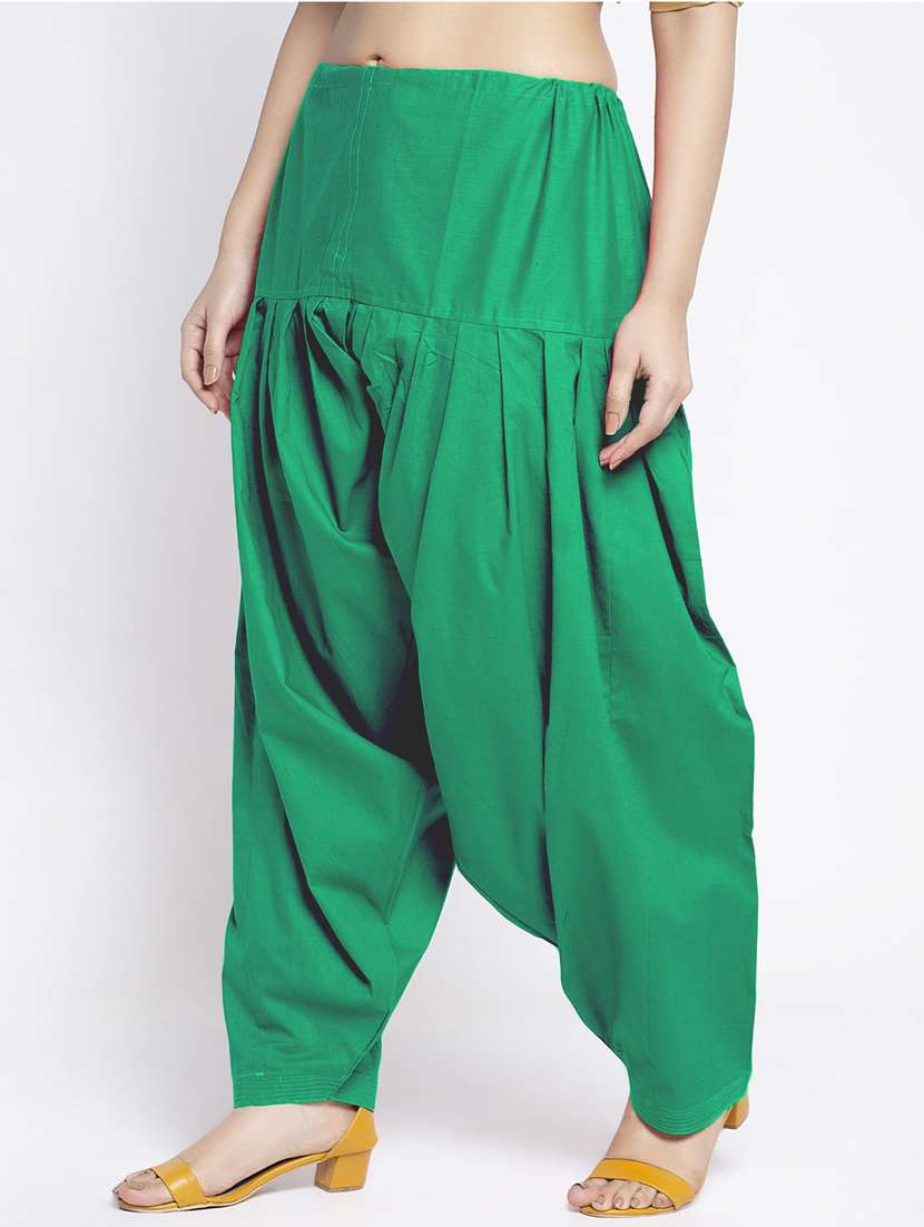 pack of 2 mid rise solid salwar  - 19085792 -  Standard Image - 2