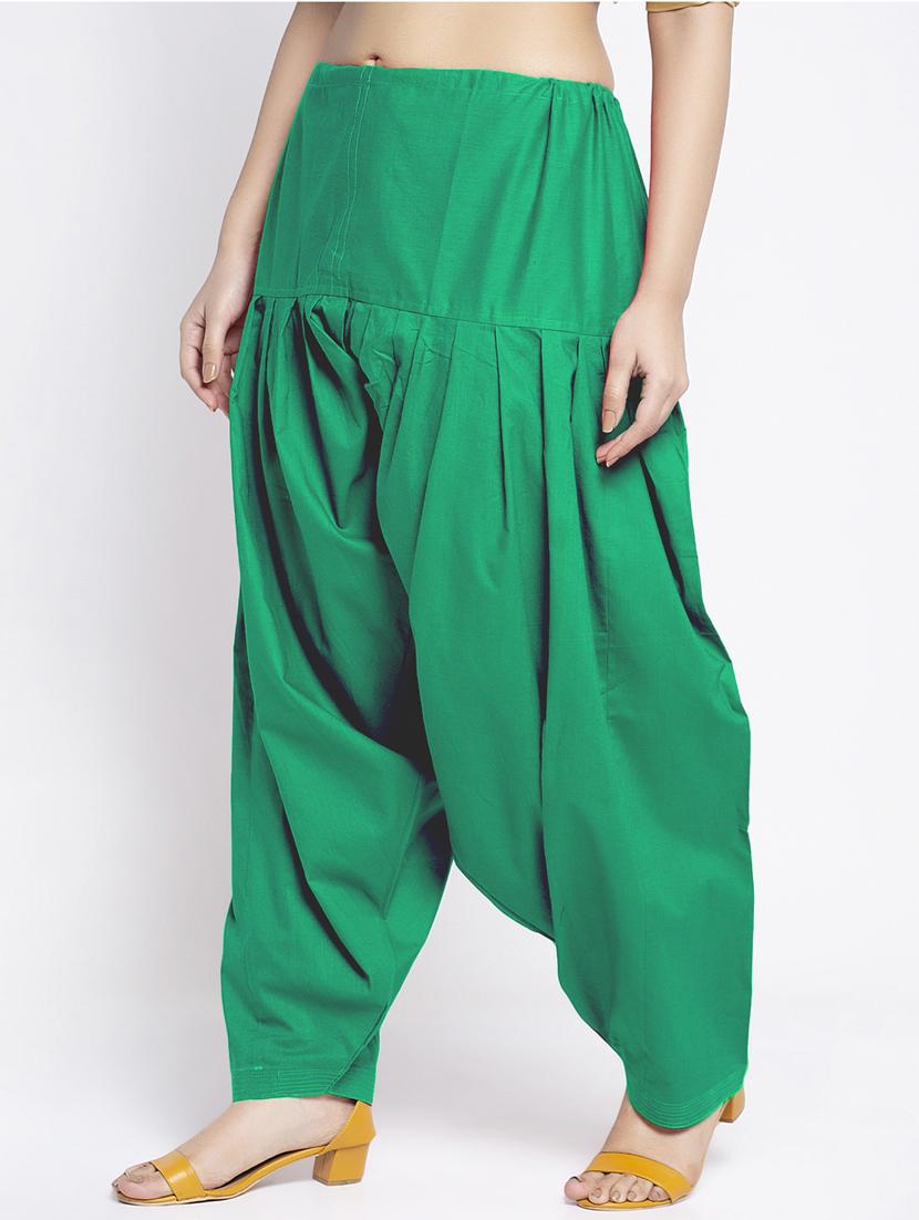 pack of 2 mid rise solid salwar - 19085809 - Standard Image - 2
