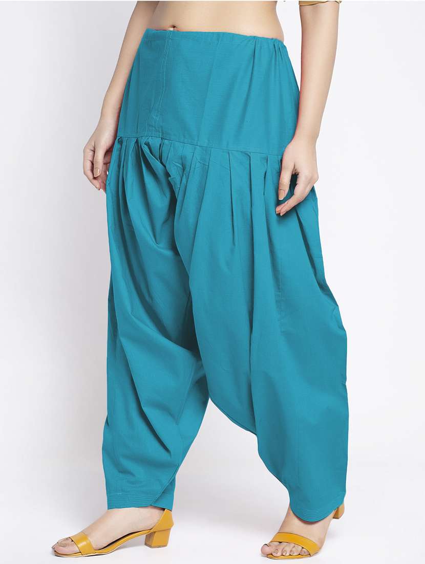 pack of 2 mid rise solid salwar - 19085831 - Standard Image - 2