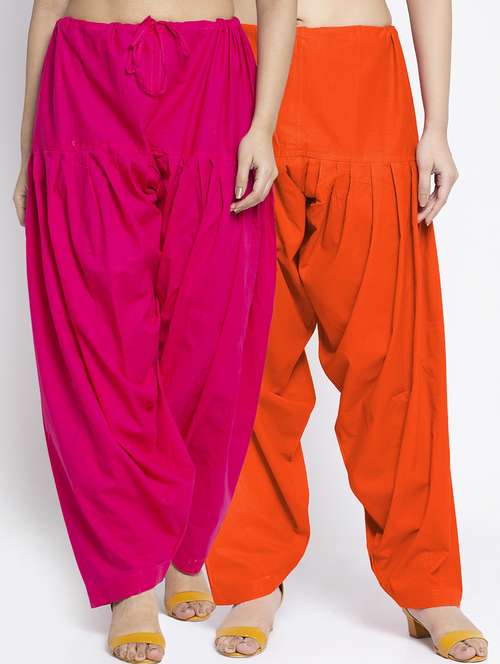 pack of 2 solid patiyala salwar  - 19085863 -  Standard Image - 0