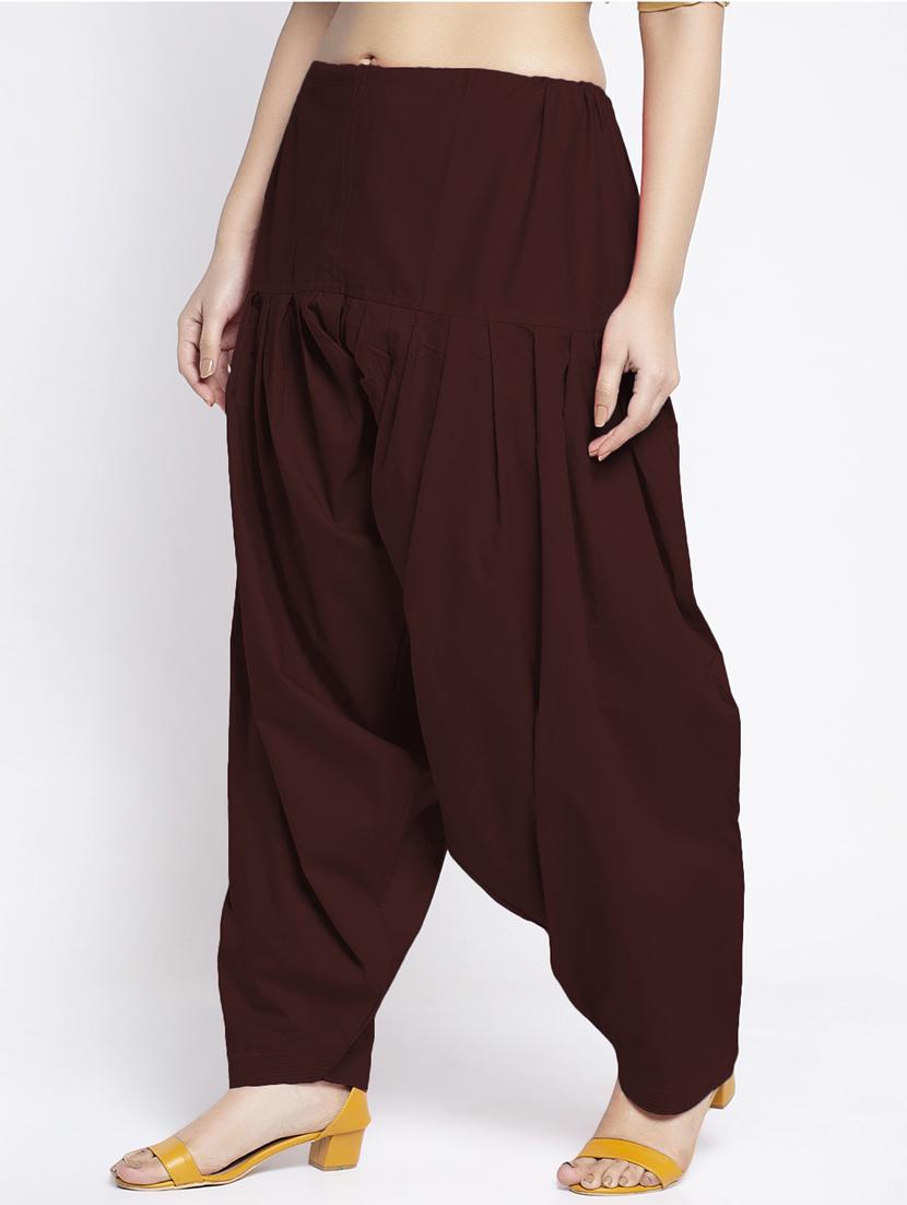 pack of 2 mid rise solid salwar - 19085871 - Standard Image - 2