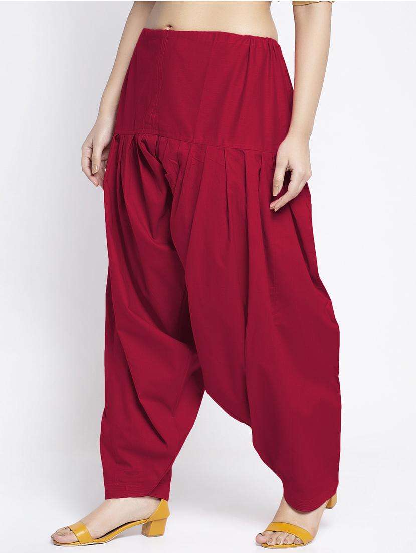 pack of 2 mid rise solid salwar - 19085907 - Standard Image - 2