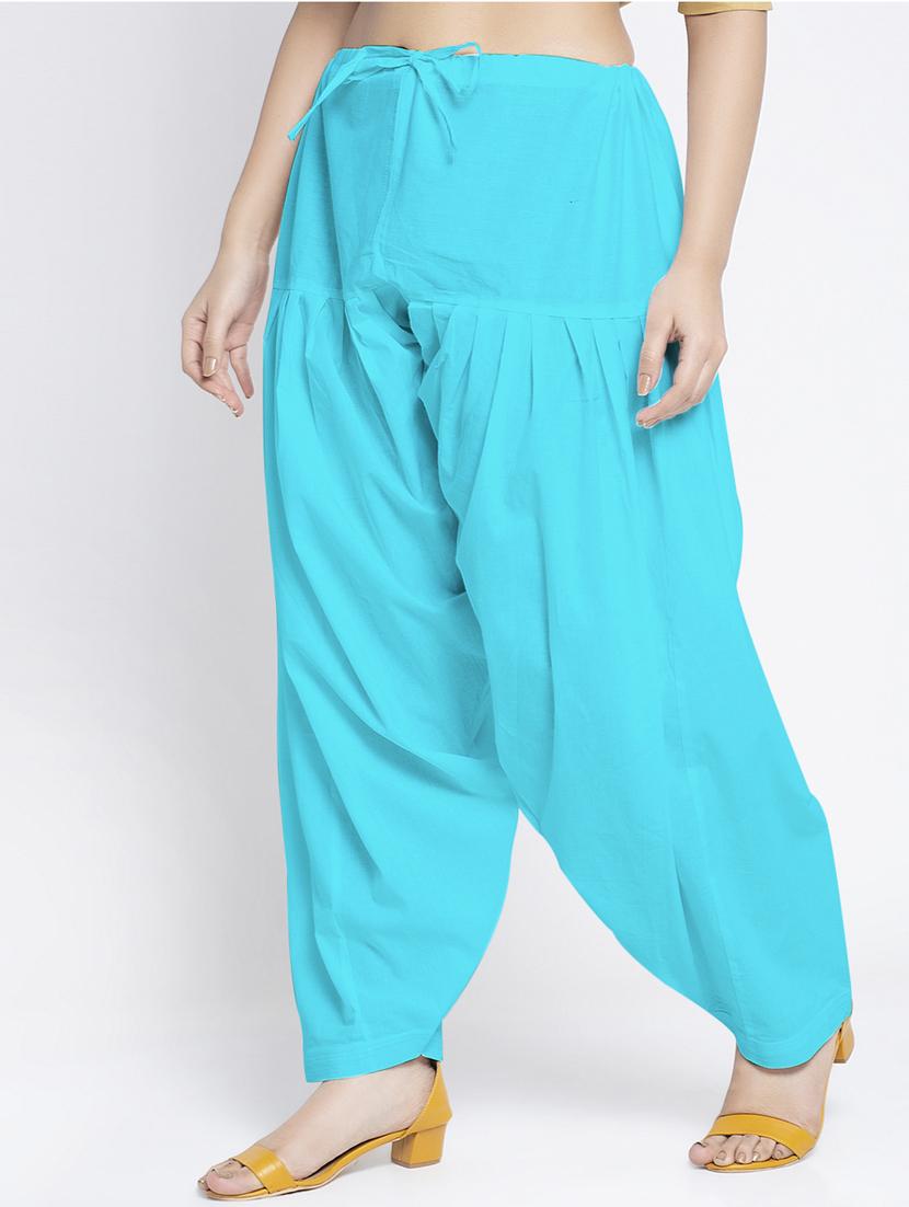 pack of 2 mid rise solid salwar - 19085928 - Standard Image - 2
