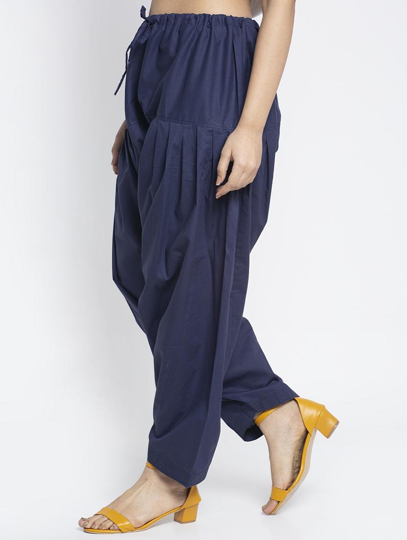 pack of 2 mid rise solid salwar - 19085929 - Standard Image - 2