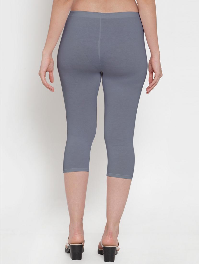 pack of 2 solid capri legging - 19086021 - Standard Image - 2