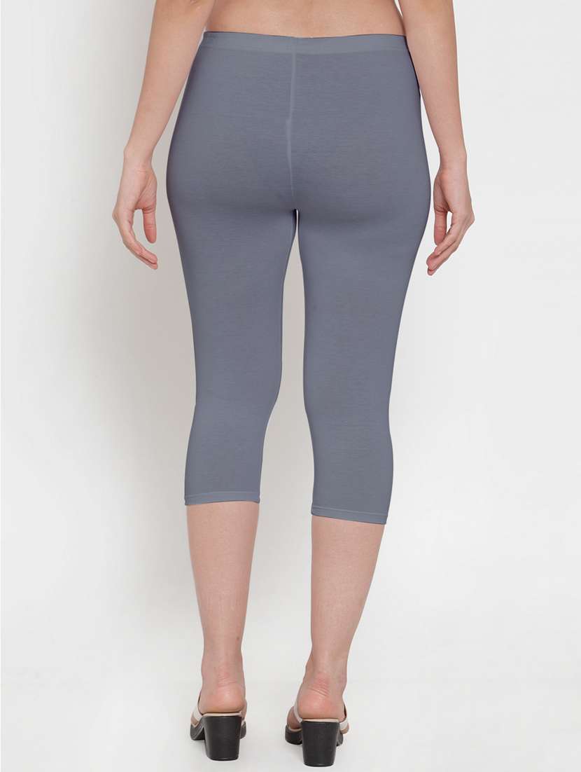 pack of 2 solid capri legging - 19086025 - Standard Image - 2