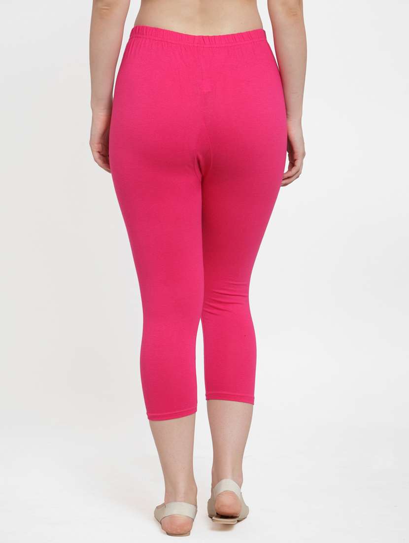 pack of 2 solid capri leggings  - 19086072 -  Standard Image - 2